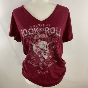 Hard Rock Guitar Company V-Neck Tee